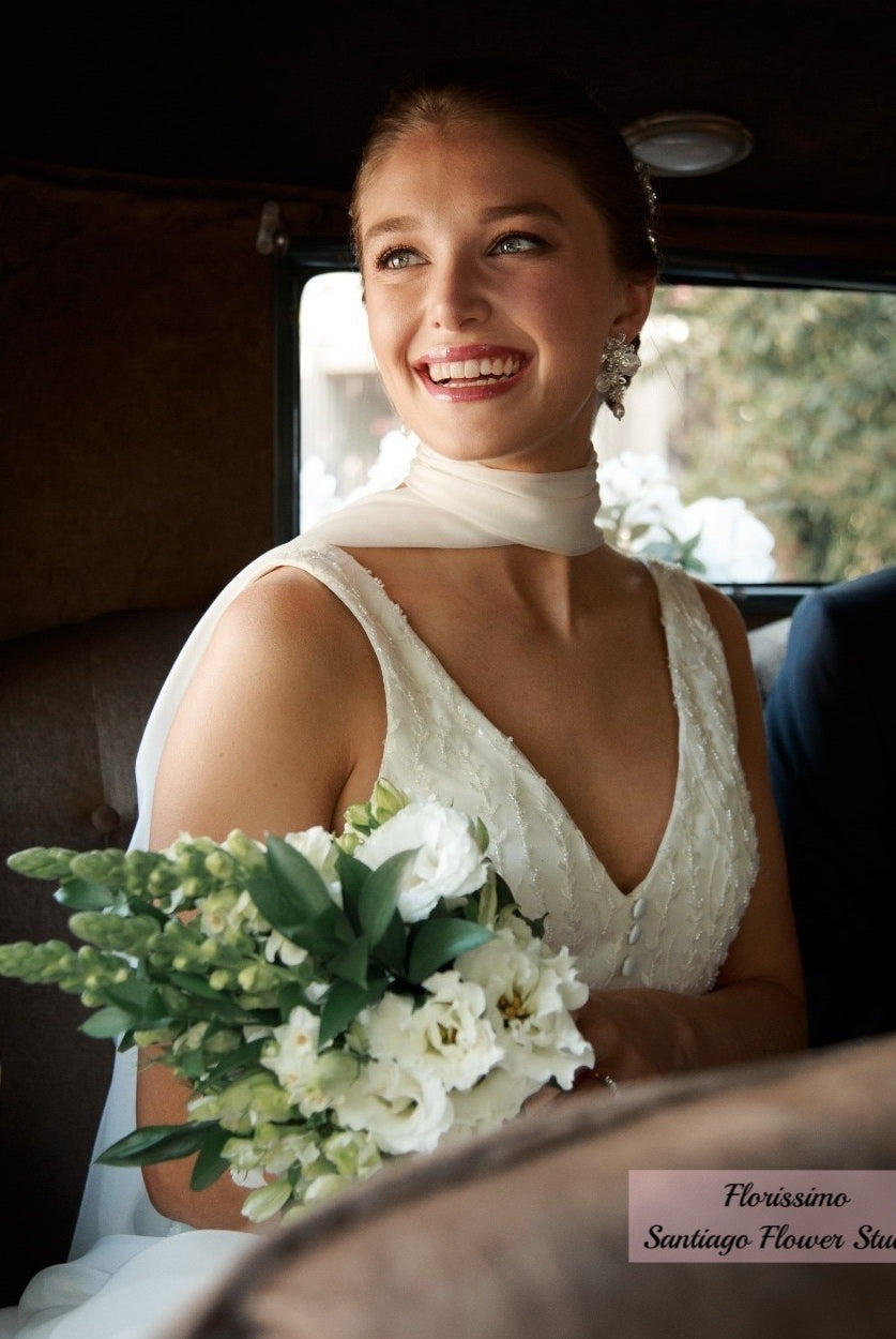 Parroquia florecida para Josefina y Ricardo